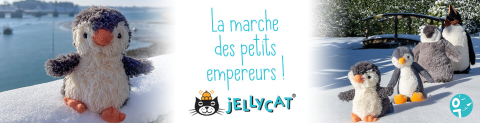 Nos peluches pingouins de Jellycat pour les enfants